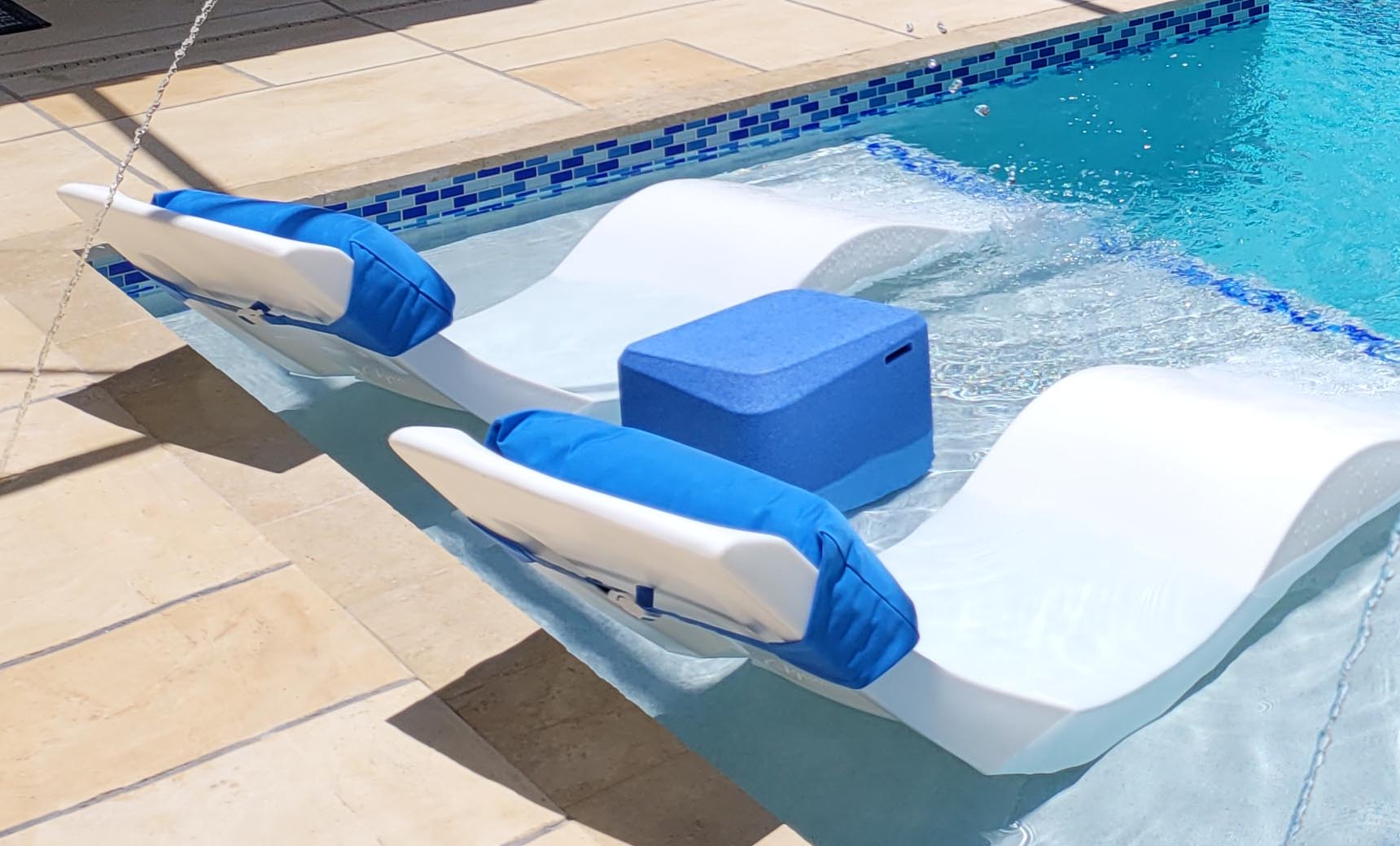 Affordable In-Pool Side Table - Aqua Outdoors