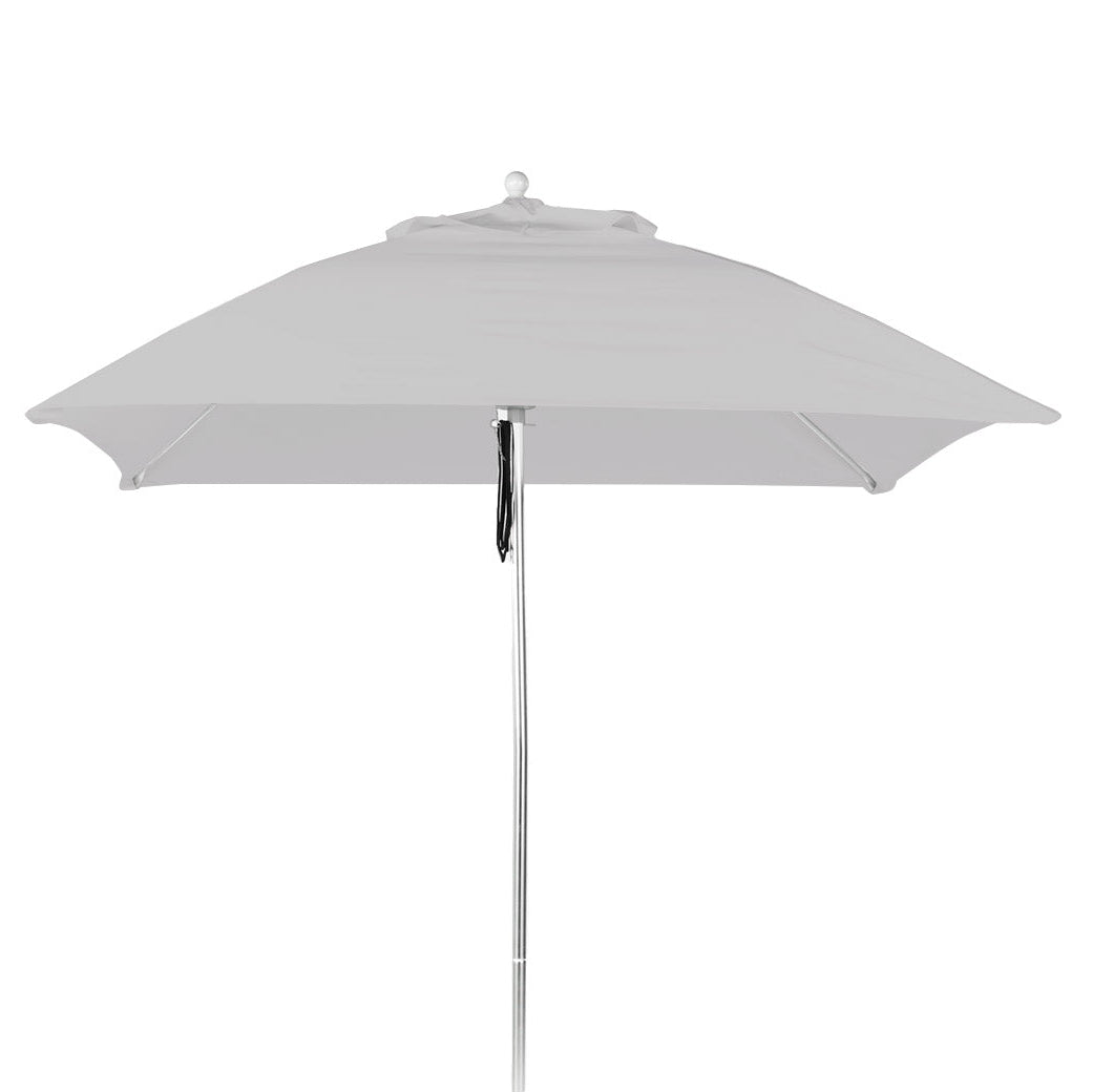 The AquaOutdoors Premium In Pool Umbrella, in elegant gray, features a spacious acrylic canopy with a central pole. Designed for patios, it offers lasting color with a vented top for airflow and stability—ideal by a tanning ledge or garden seating area.