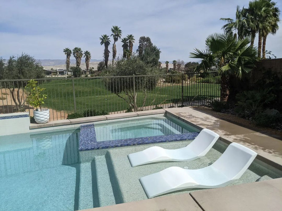 In Pool Chaise Lounger: Durable & Stylish | Aqua Outdoors